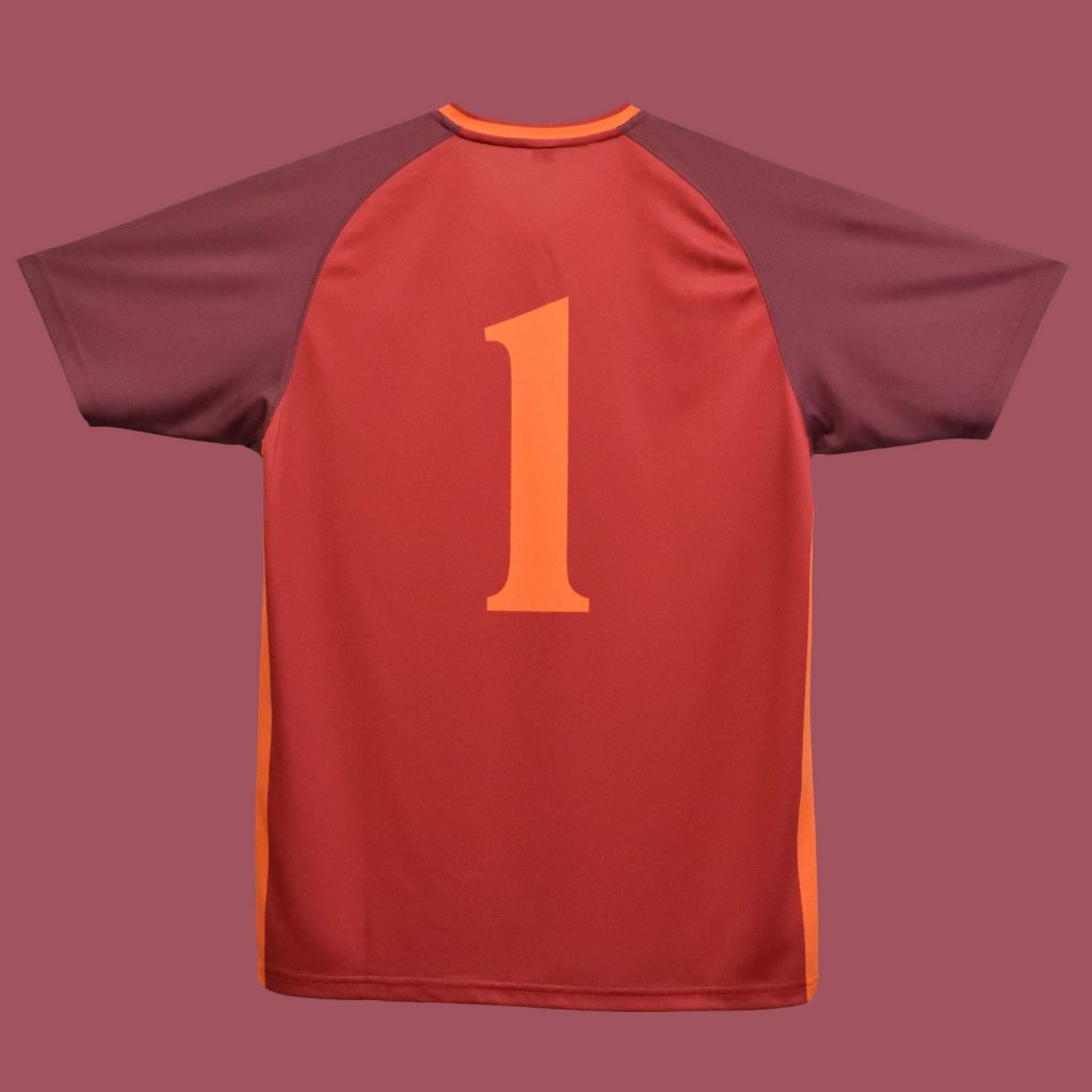 オレンジのラインがオシャレなサッカーユニフォーム Color Palette サッカーユニフォーム フットサルユニフォームのチームオーダー Unio