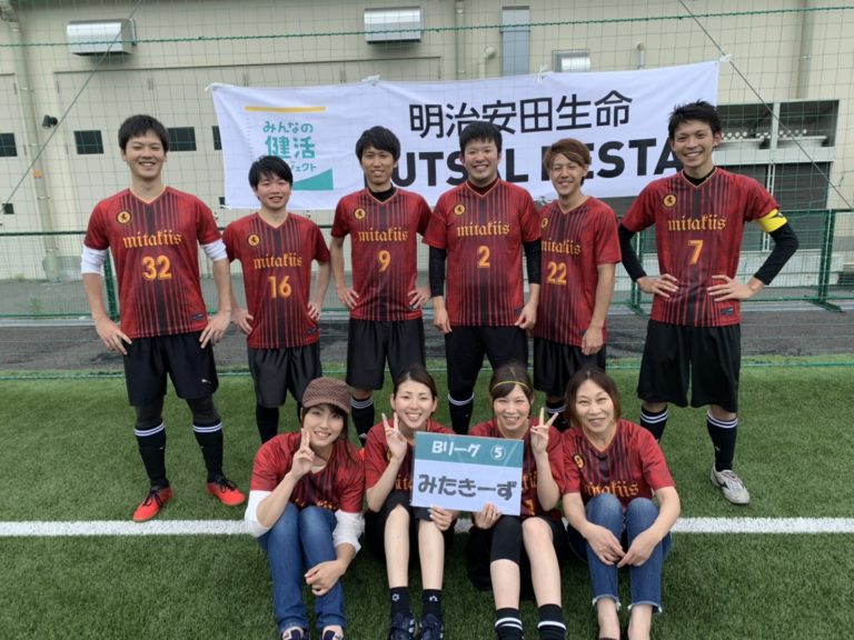 mitakiis様　フットサルユニフォーム　オーダー事例