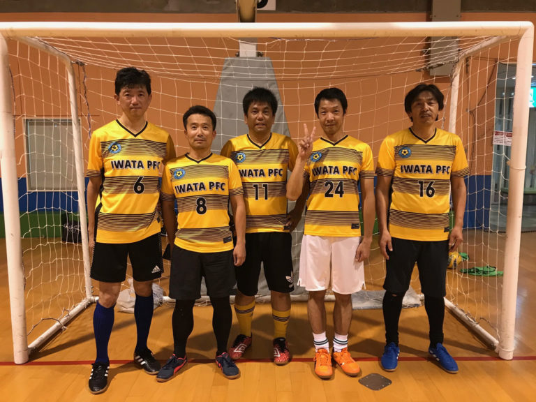 IWATA PFC様　サッカーユニフォーム　オーダー事例