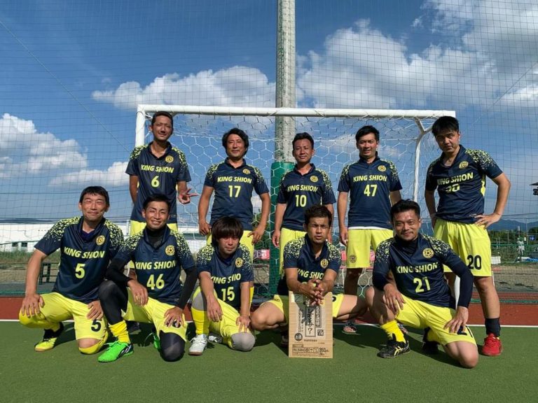 KING SHION様　サッカーユニフォーム　オーダー事例