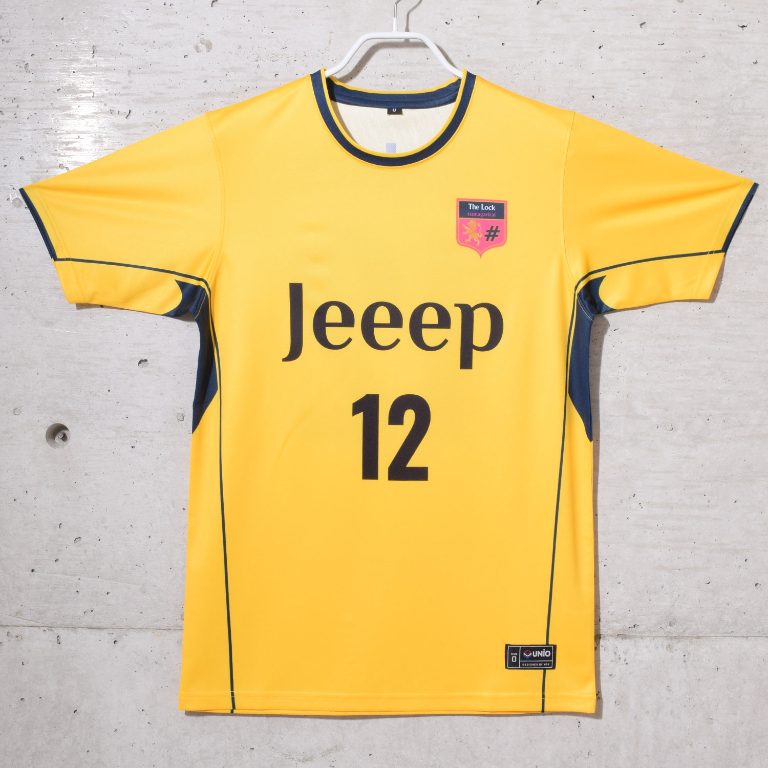 Liberta サッカーシャツ イエロー/ネイビー Liberta サッカーTシャツ 160サイズ - メルカリ