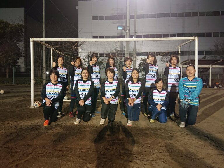 FC GUFO様　サッカーユニフォーム　オーダー事例
