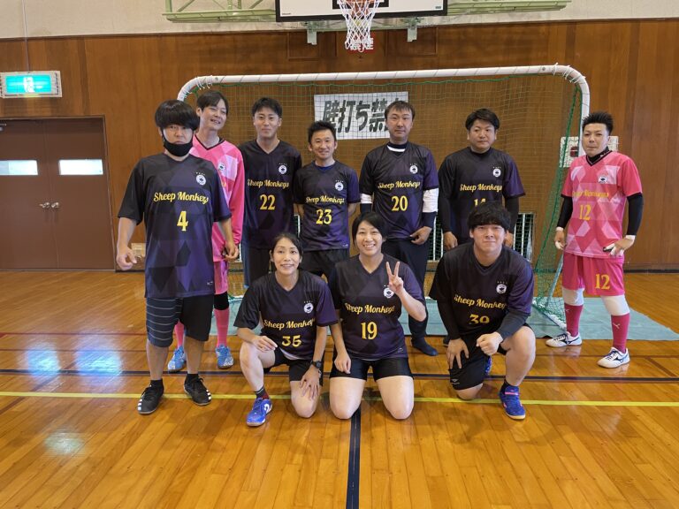 Sheep Monkeys様 サッカーユニフォーム オーダー事例