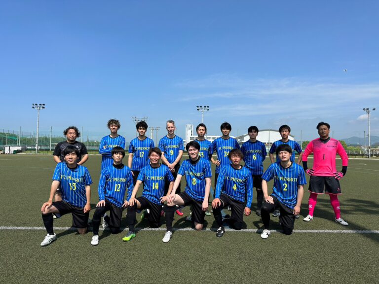 FC PIERROT様 サッカーユニフォーム オーダー事例