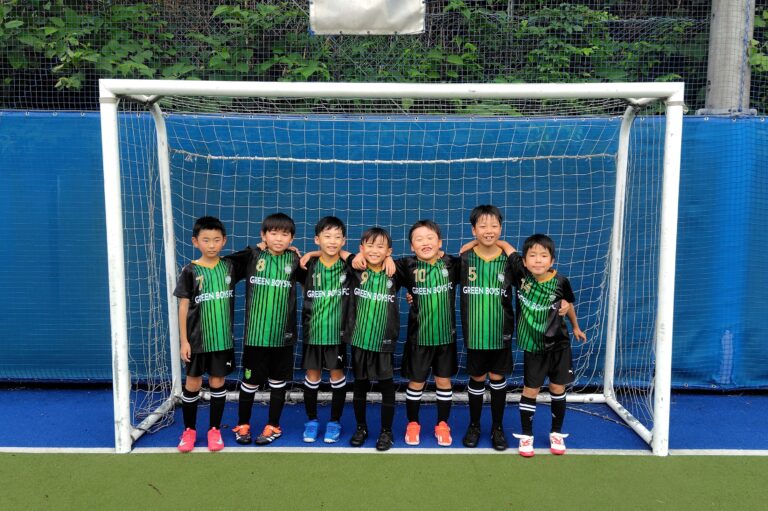 GREEN BOYS FC様 サッカーユニフォーム オーダー事例